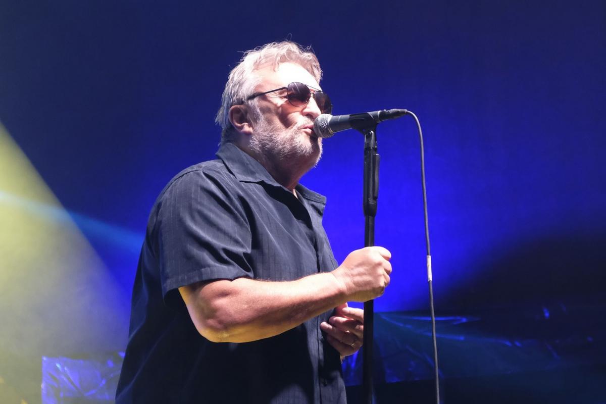 Były wokalista Budki Suflera Krzysztof Cugowski z Zespołem Mistrzów dał kapitalny koncert w sobotni (28 sierpnia br.) wieczór.<br/>fot.Jacek Szwic