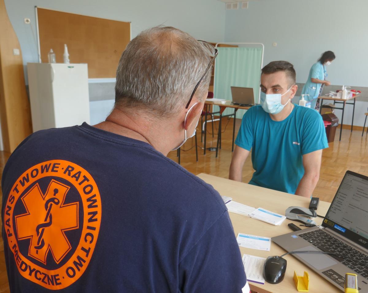 Pierwsze akcje szczepień już za nami.<br/>fot.COM Jarosław 