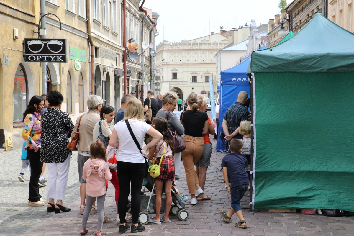 Sierpniowa „Ulica Zdrowia” cieszyła się sporą popularnością.<br/>fot.UM Jarosław