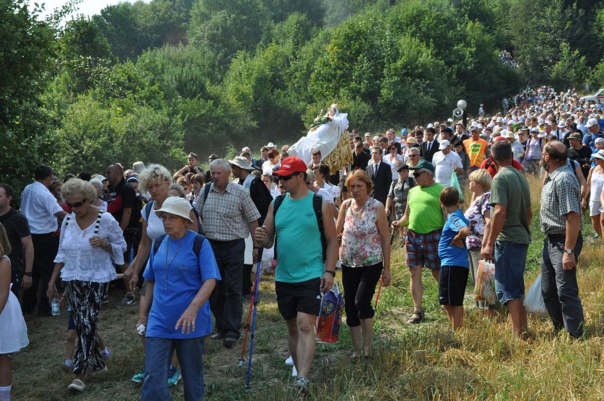 W ubiegłym roku pandemia ograniczyła liczbę pielgrzymów, ale w tym ponownie należy się spodziewać tłumów.<br/>fot.Paweł Bugira