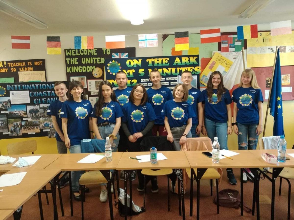 10-osobowa grupa uczniów Szkoły Podstawowej im. św. Jadwigi Królowej w Stubnie zrealizowała kolejny etap europejskiego programu międzynarodowej współpracy szkół „Erasmus+”. Działali wspólnie z kolegami ze szkół partnerskich z: Niemiec, Łotwy, Norwegii, Rumunii i Włoch.<br/>fot.ze zbiorów własnych