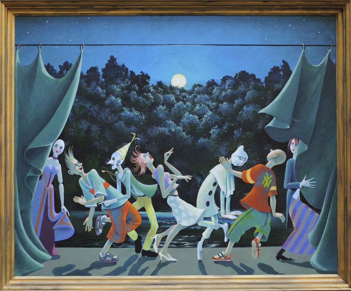Kazimierz Wiśniak „Nocne tańce” 2002.