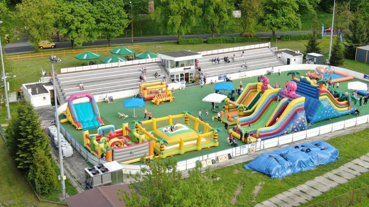 „Fun Park” znajduje się na terenie lodowiska przy ul. Sanockiej.<br/>fot.Jerzy Giec