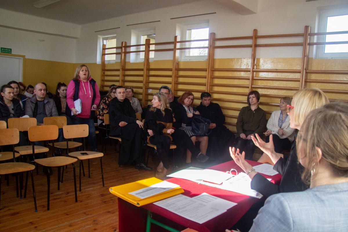 W marcu 2020 mieszkańcy Chotyńca spotkali się z przedstawicielami gminy Radymno. Do konsensusu nie doszło, ale jak się okazuje, mieszkańcy postawili na swoim. <br/>fot.Bartłomiej Pacek
