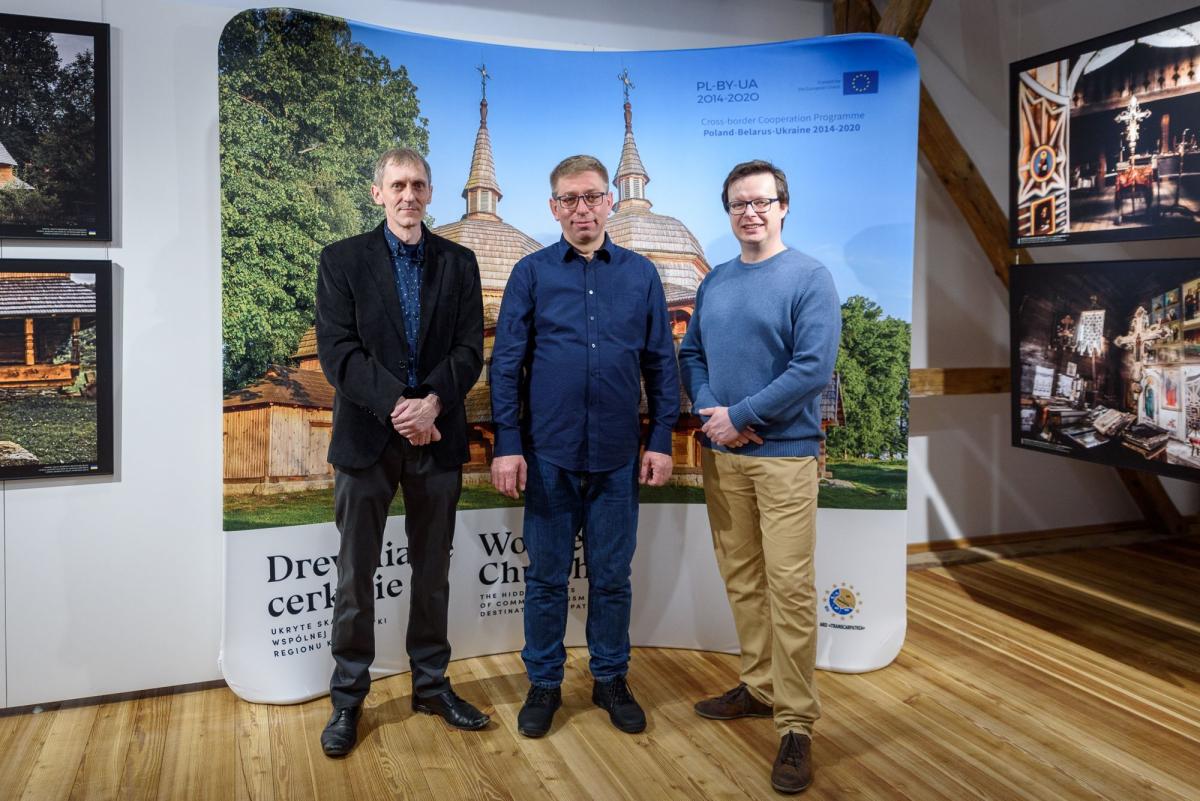 Autorzy zdjęć, od lewej Tomasz Mielnik, Tomasz Michalski, Krystian Kłysewicz.