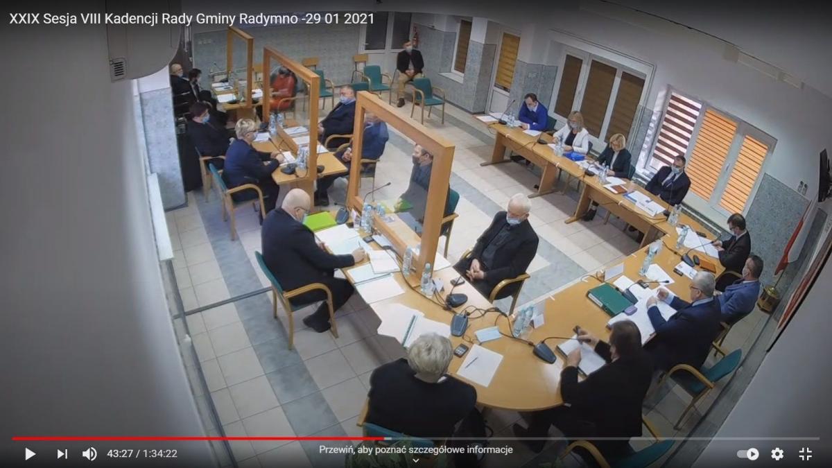 Budżet gminy przyjęto bez dyskusji, sporne kwestie radni z wójtem omówili na posiedzeniach komisji.<br/>fot.UG Radymno