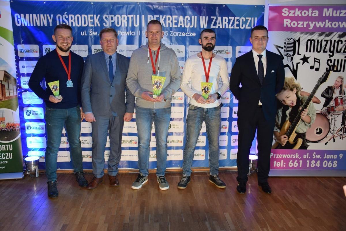 Zakończenie akcji biegowej odbyło się z pompą.<br/>fot.UG Zarzecze