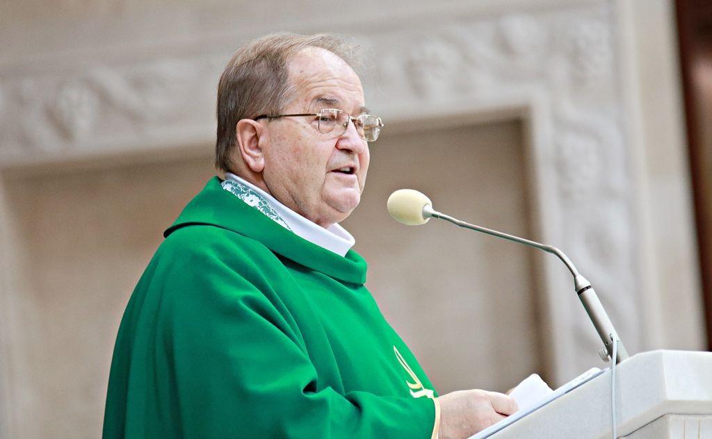 Ojciec Tadeusz Rydzyk. 75 lat. Polski duchowny rzymskokatolicki, redemptorysta, doktor nauk teologicznych, nauczyciel akademicki.<br/>fot.www.wikipedia.pl