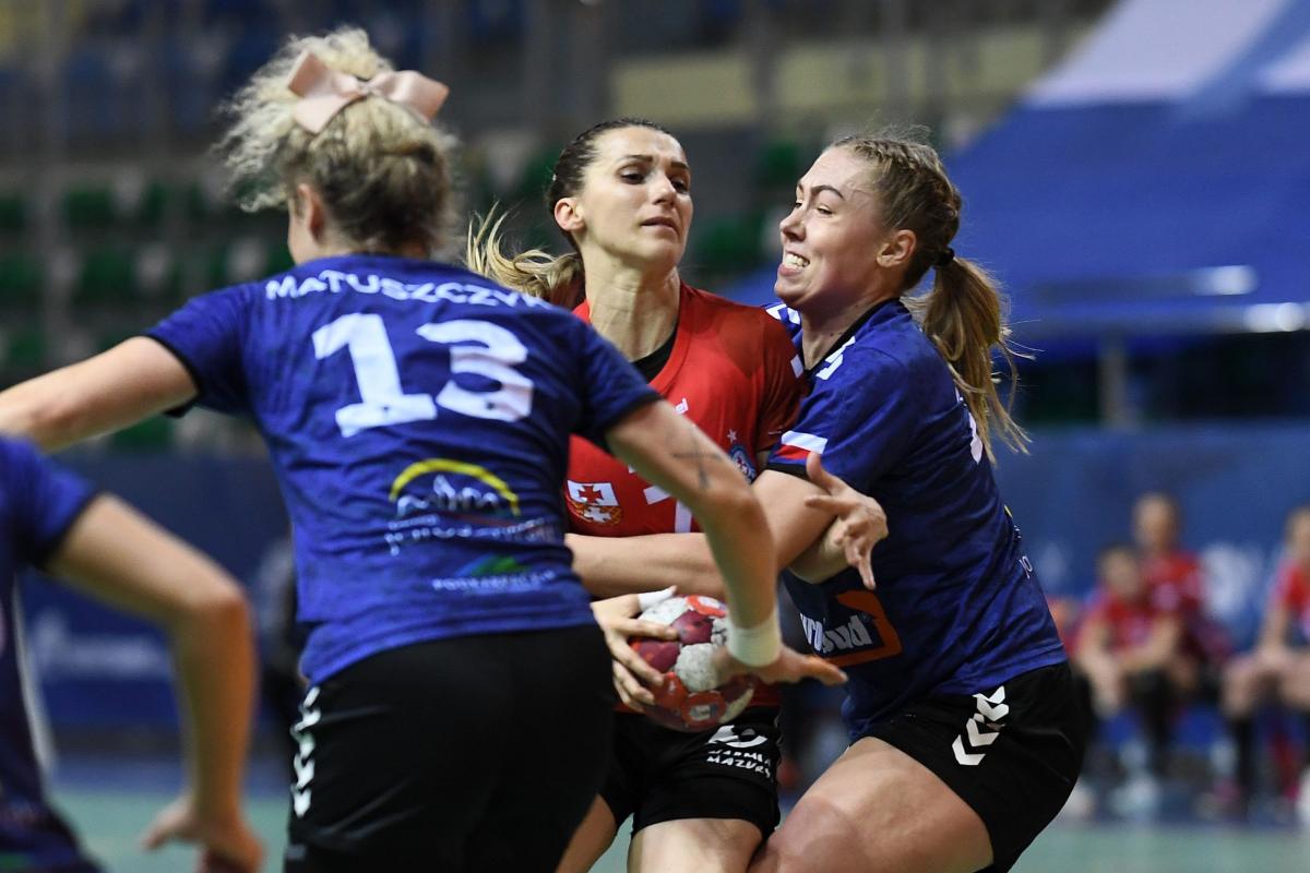 W Elblągu była wreszcie zażarta, twarda i konsekwentna gra jarosławianek w obronie. To przyniosła kapitalny efekt.<br/>fot.PGNiG Superliga Piłki Ręcznej Kobiet