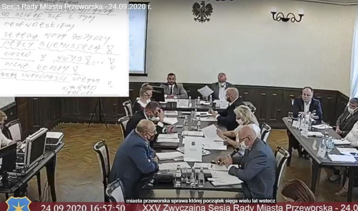 Komisja prowadzona przez B. Magonia zarekomendowała odrzucenie skargi.<br/>fot.UM Przeworsk