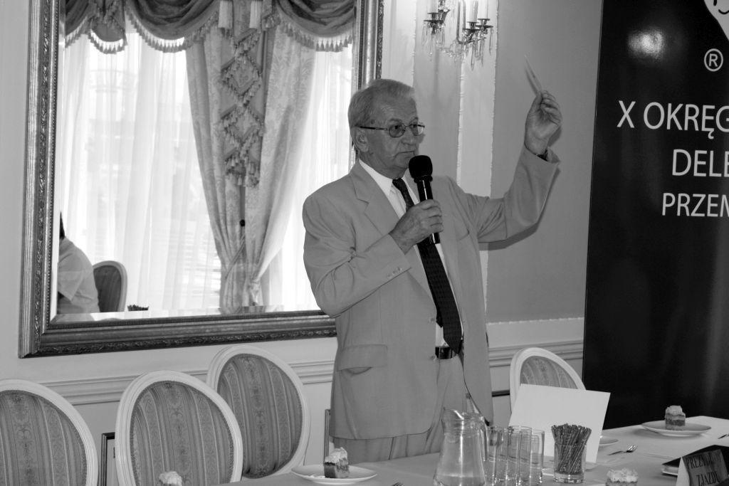 Bogumił Antoniewski miał 79 lat. Zmarł 1 września br. Uroczystości pogrzebowe odbyły się 4 września br.<br/>fot.ze zbiorów własnych