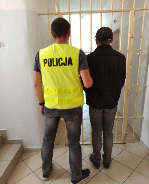 Zatrzymany pedofil.<br/>fot.KPP Przeworsk