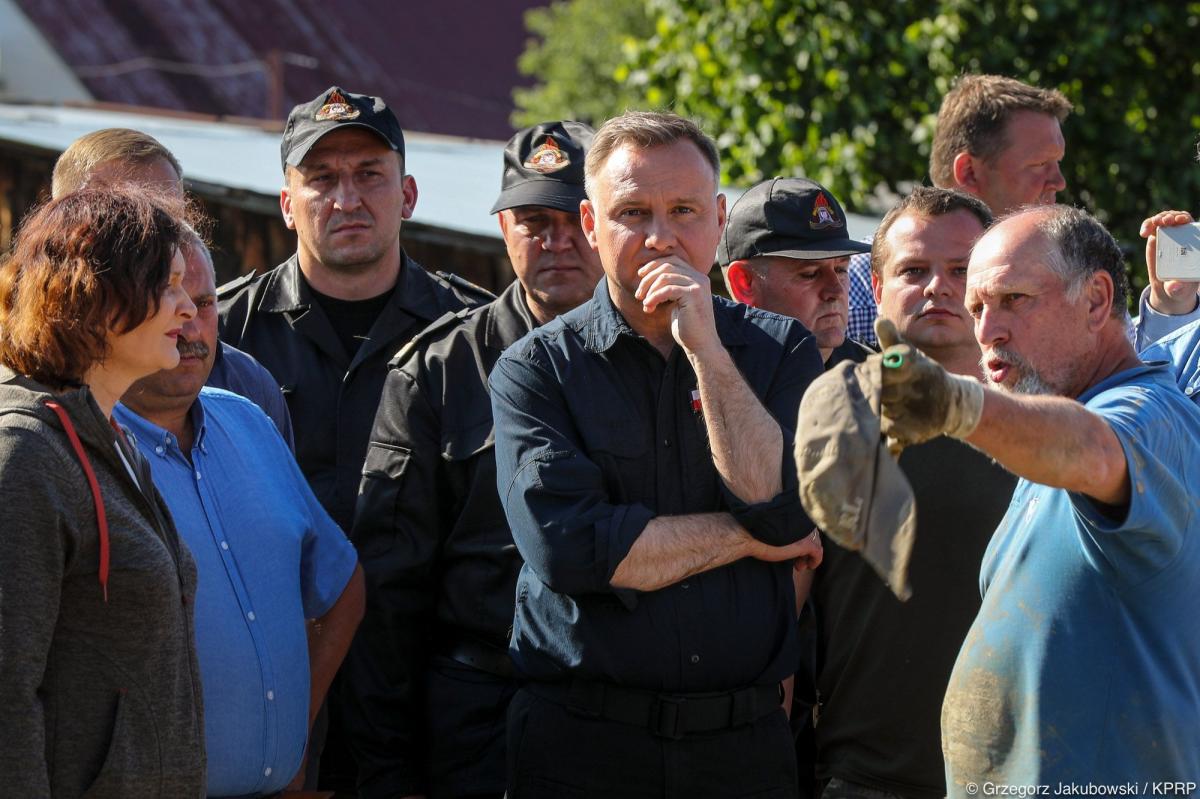 Prezydent Andrzej Duda w Birczy.<br/>fot.Grzegorz Jakubowski | KPRP