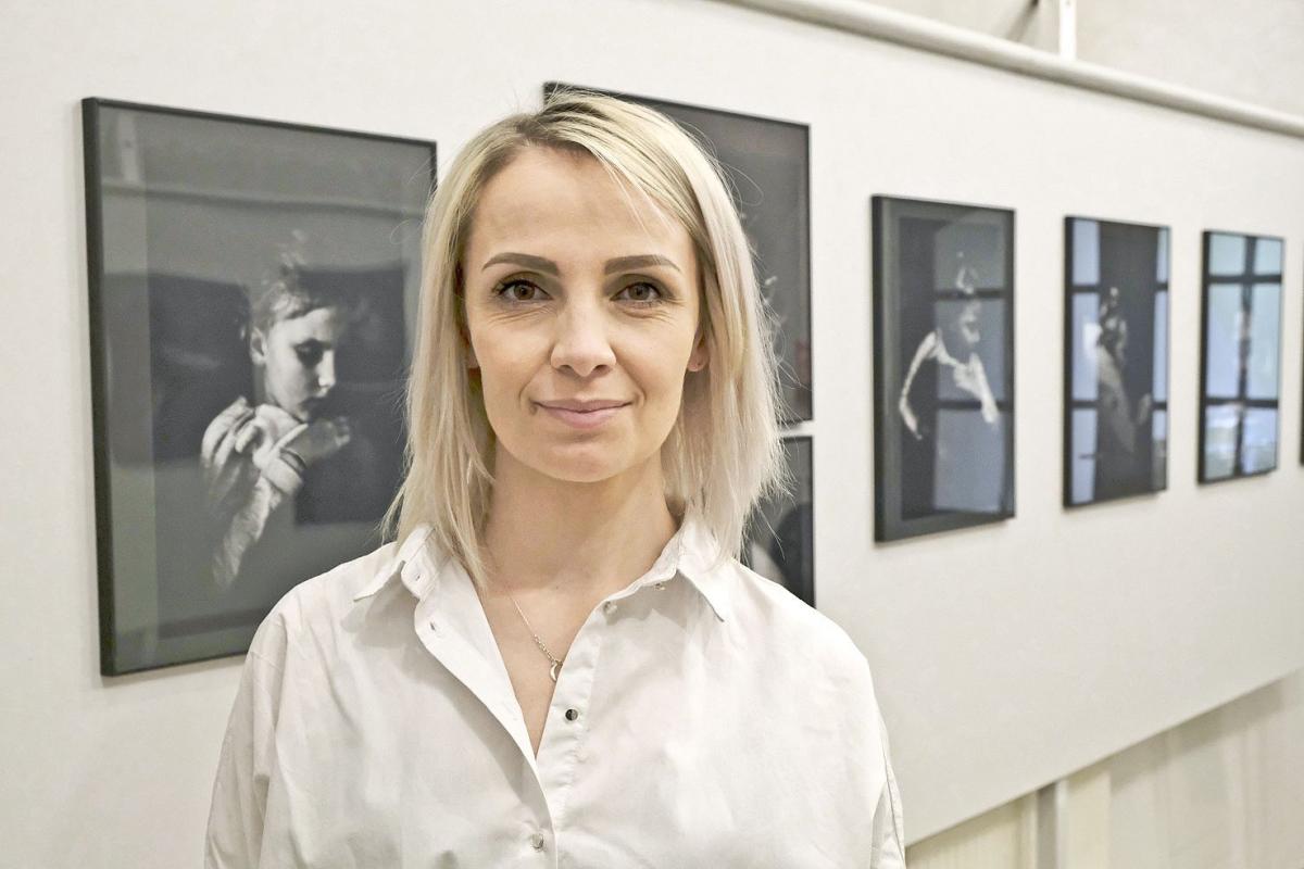 Kaleta, autorka wystawy „Izolacja”. <br/>fot.Jacek Szwic