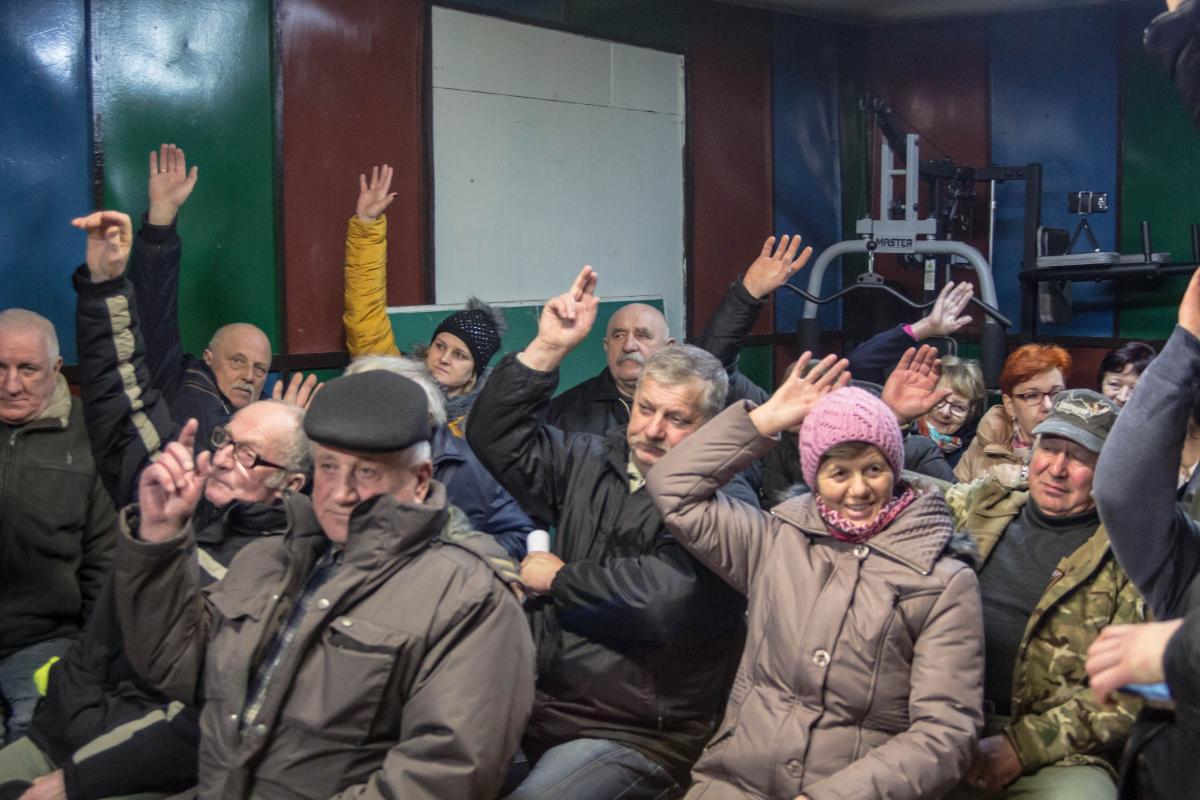Mieszkańcy brak zgody na powstanie w Zaleskiej Woli chlewni potwierdzili m.in. na jednym ze spotkań wiejskich.<br/>fot.Bartłomiej Pacek