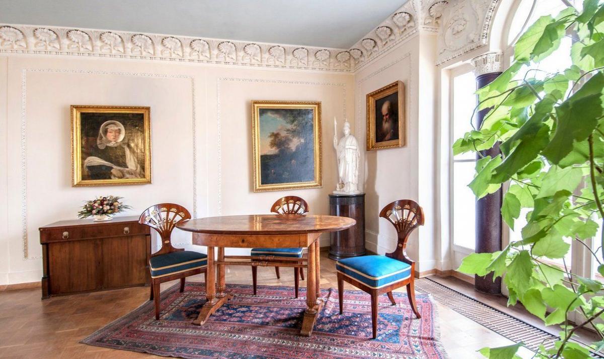 Wnętrza pałacu w Zarzeczu coraz bardziej przypominają te z czasów  fundatorki pałacu Magdaleny z Dzieduszyckich Morskiej.
<br/>fot.Muzeum w Jarosławiu