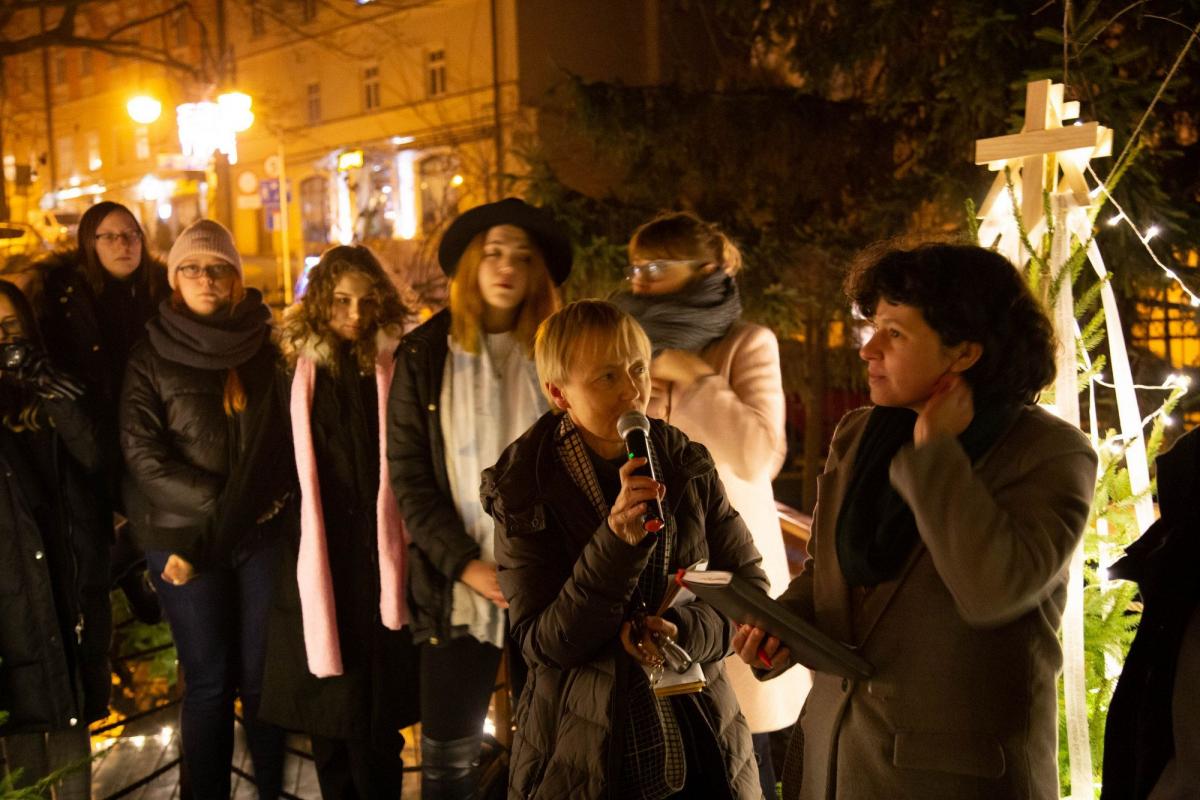 Kuratorki projektu Jadwiga Sawicka i Lila Kalinowska.<br/>fot.Kamil Jacek Zarański