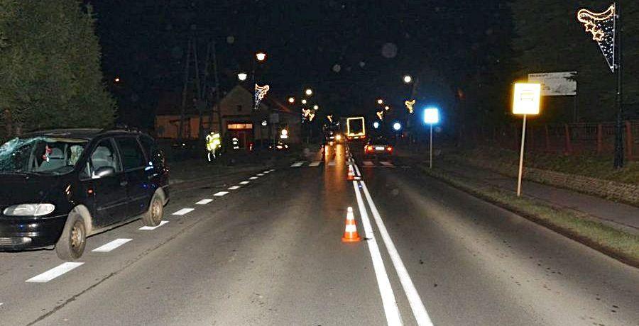 59-letni obywatel Francji potrącił mężczyznę na oznakowanym przejściu dla pieszych. <br/>fot.KPP Jarosław