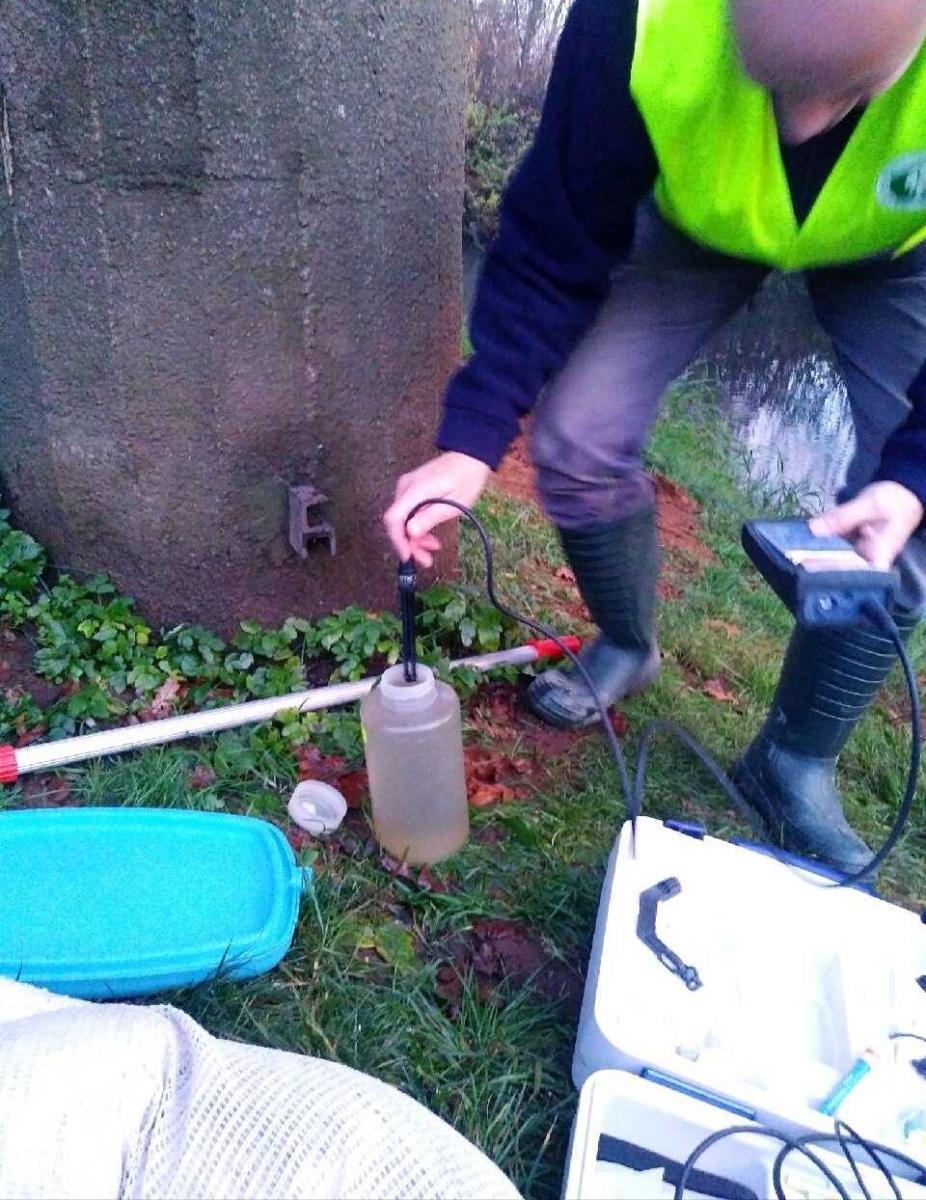Przeprowadzone badania wykazały, że zanieczyszczenie nie jest groźne ani chemicznie, ani biologicznie.<br/>fot.PGW Wody Polskie