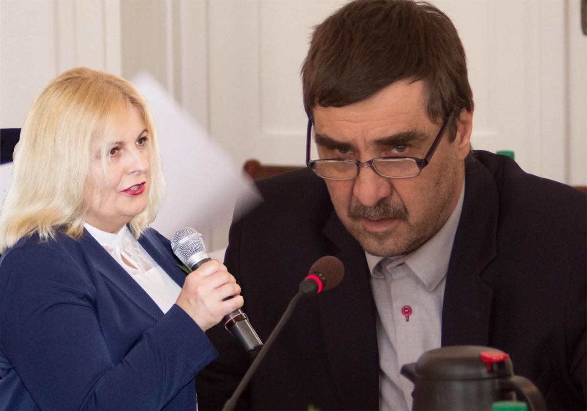 Anna Gołąb miała sporo pracy na ostatniej sesji. Przekonywała, że stan finansów miasta jest zadowalający.<br/>fot.Bartłomiej Pacek