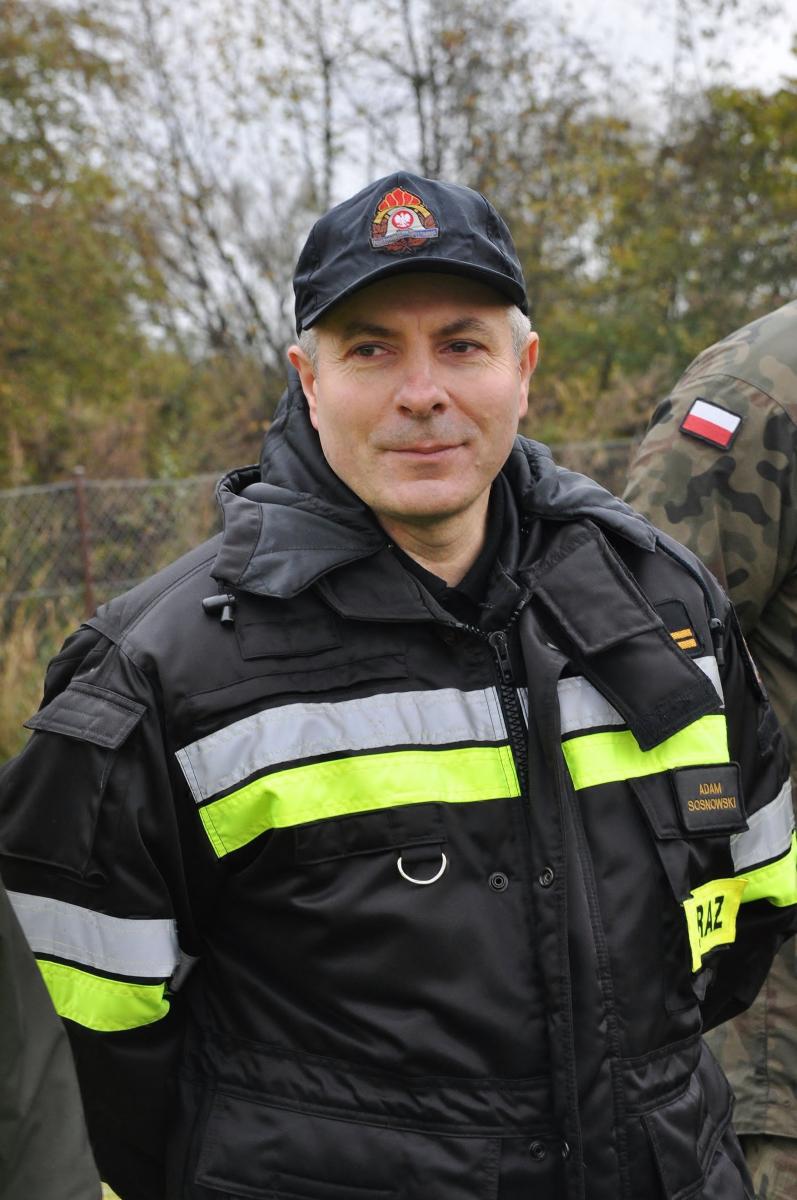 1 października br. brygadier Adam Sosnowski został przeniesiony do służby w Komendzie Głównej Państwowej Straży Pożarnej w Warszawie.<br/>fot.Paweł Bugira
