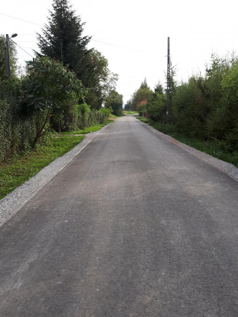 Ulica św. Józefa w Żurawicy po remoncie.<br/>fot.ze zbiorów własnych
