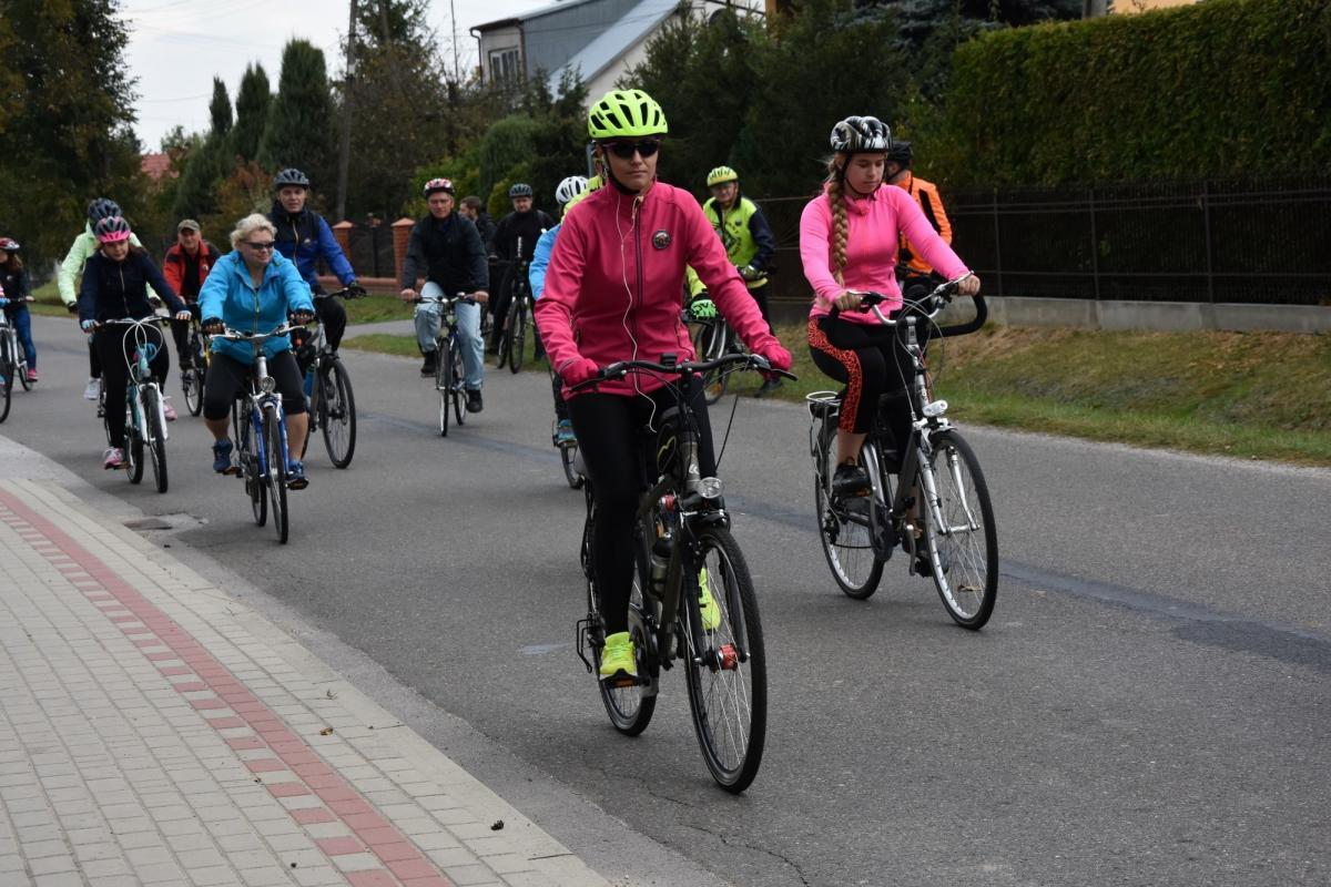 W 2. edycji rajdu wzięło udział niemal 50 rowerzystów. <br/>fot.UG Przeworsk