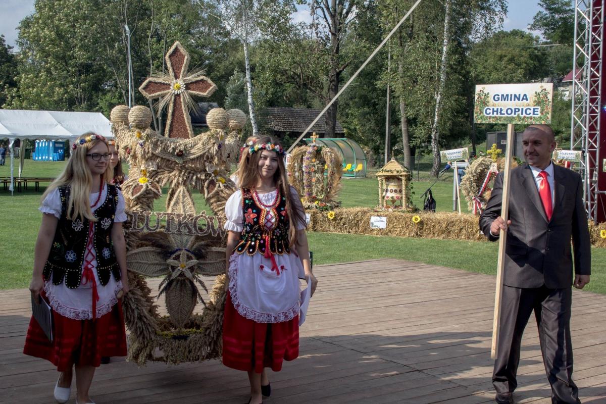 Wszystkie wieńce były dowodem wysiłku i wielkiego kunsztu ich twórców.<br/>fot.Bartłomiej Pacek