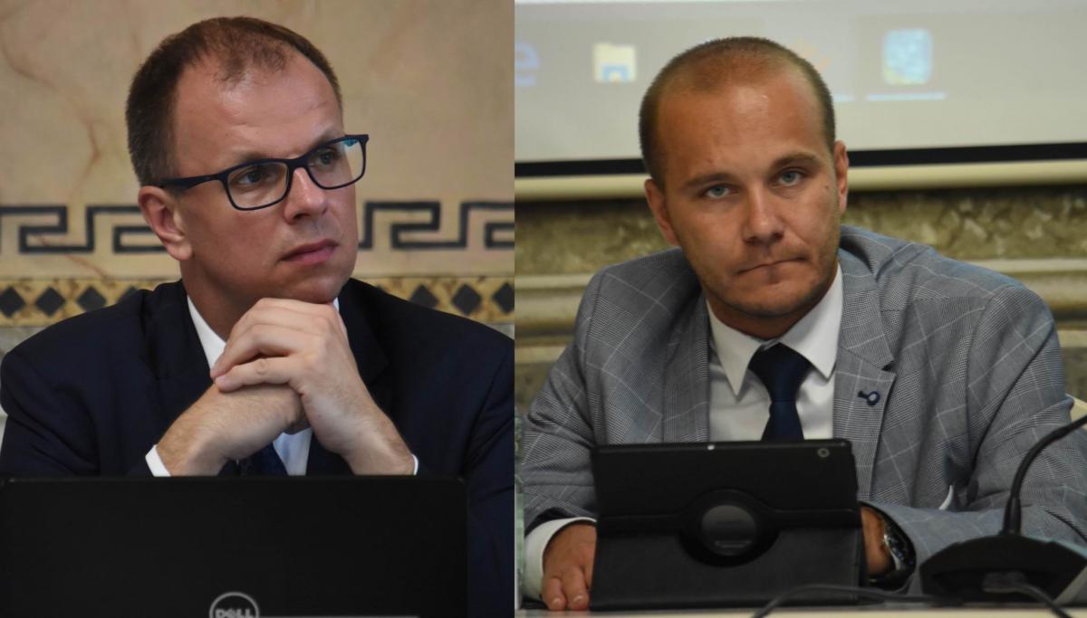 Wojciech Bakun i Maciej Kamiński (z prawej).<br/>fot.Paweł Bugira