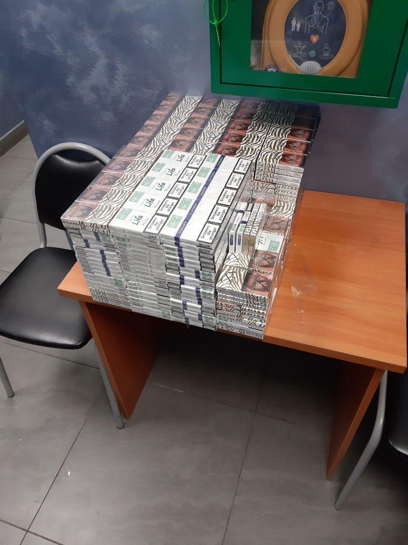 Nielegalny towar przechwycony na stacji PKP.<br/>fot.SOK Przemyśl