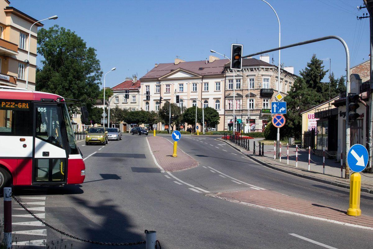 Tu powstaną dwa ronda. Można się tylko zastanawiać, czy taka kumulacja to szczęśliwy pomysł.<br/>fot.Bartłomiej Pacek