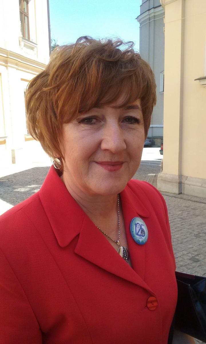 – Tylko te osoby udało się zidentyfikować i potwierdzić ich pochówek na Powązkach – powiedziała prezes zarządu Towarzystwa Przyjaciół Przemyśla i Regionu Bogusława Pieczyńska.<br/>fot.Mariusz Godos