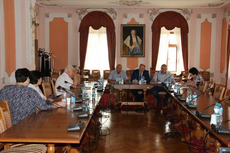 Jarosławska Rada Seniorów 3 lipca ustalała program Dni Seniora.<br/>fot.UM Jarosław
