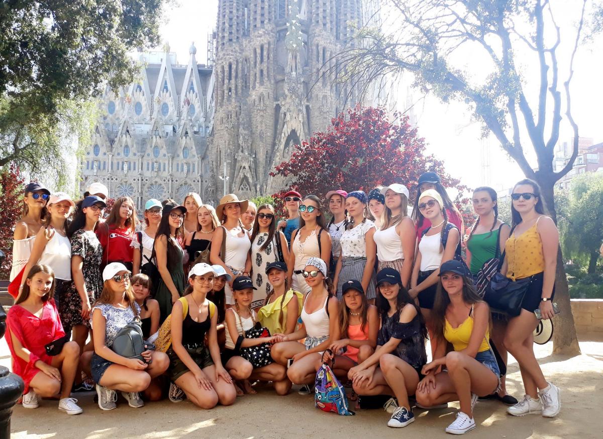 Udziału w konkursie nie był jedyną atrakcją. „Koralik” zwiedził m.in. Barcelonę i słynną świątynię Sagrada Familia.<br/>fot.ze zbiorów własnych