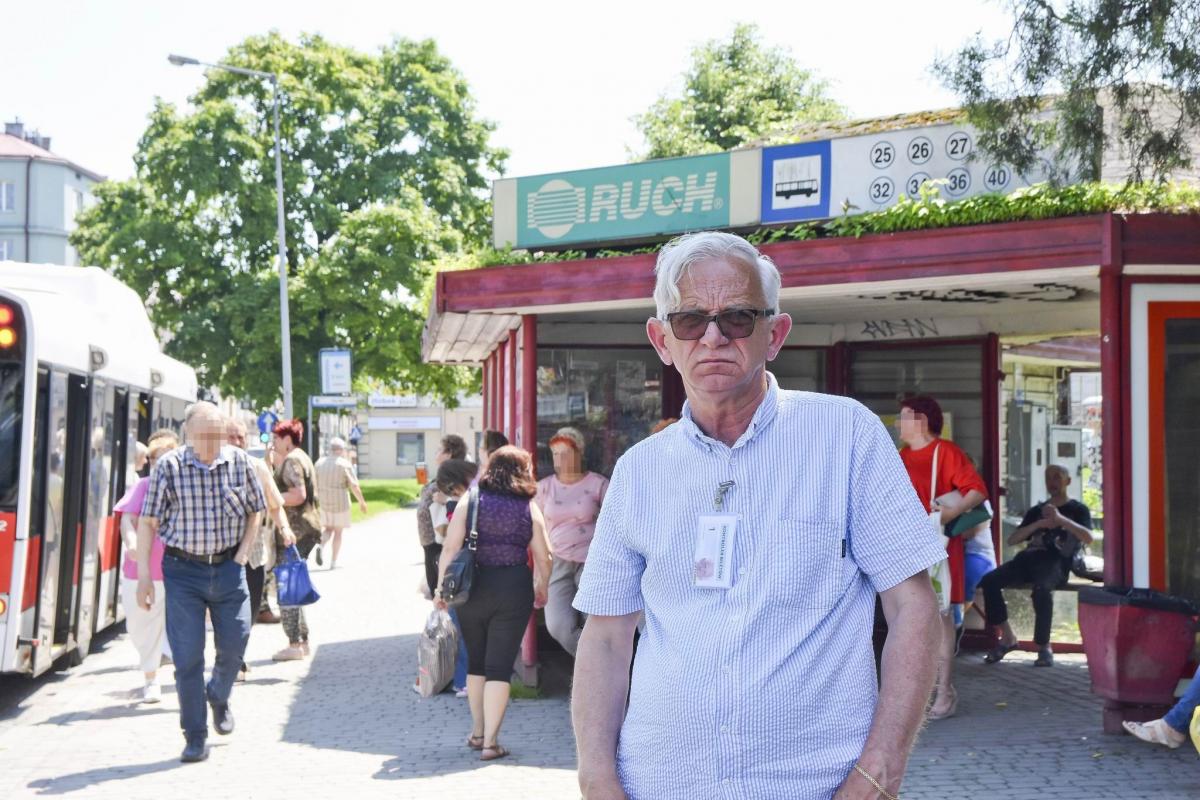 – Służbom zabrakło ludzkiego podejścia – mówi kontroler o zdarzeniu, które miało miejsce na przystanku na ul. Jagiellońskiej. <br/>fot.Paweł Bugira