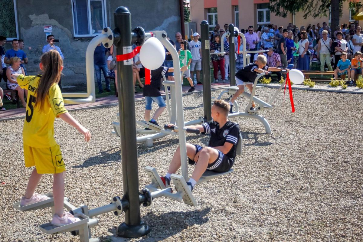Otwarta Strefa Aktywności liczy kilkanaście stanowisk.<br/>fot.Kamil Krukiewicz