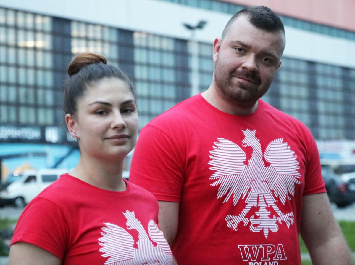 Przemyślanie – Joanna Głocka została mistrzynią świata, Tomasz Milo wicemistrzem świata w trójboju siłowym.<br/>fot.ze zbiorów własnych