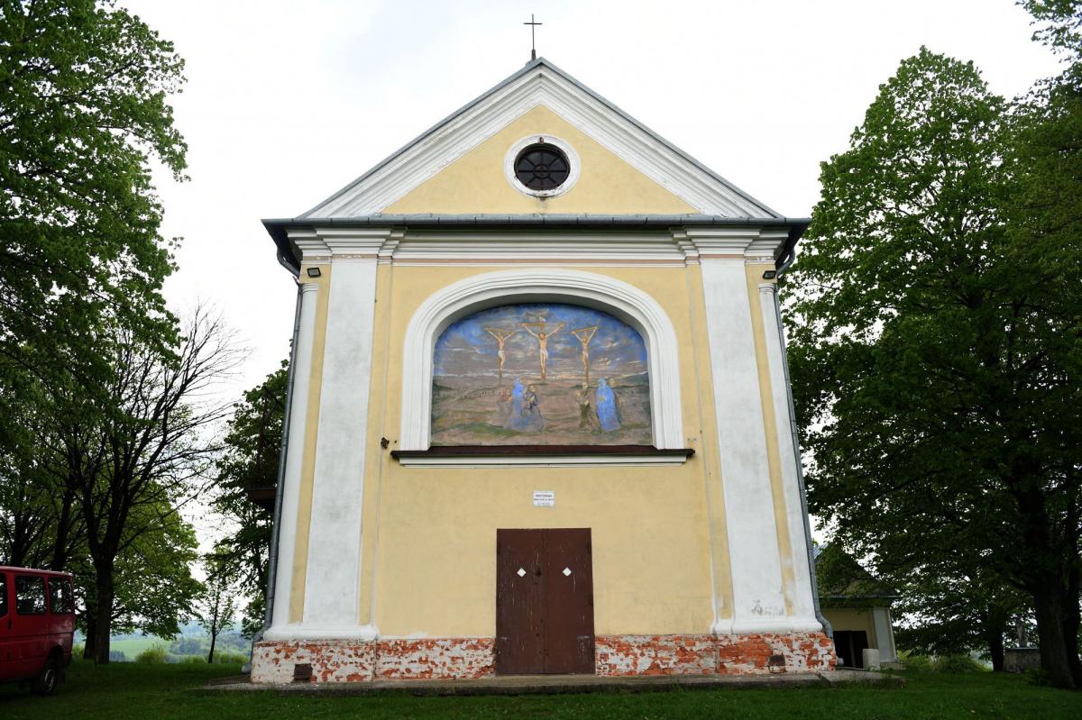Projekt „Kalwaryjskie fortalicium Fredry ...“ obejmuje również renowację 4 kaplic, w tym jednej z najcenniejszych – Ukrzyżowania Pana Jezusa.<br/>fot.zbiory własne