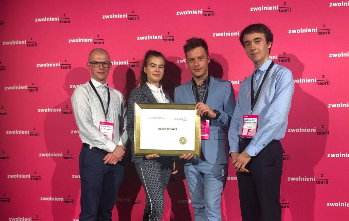 Krystian Trysła, Julia Pawlus, Piotr Storek i Aleksnder Siwoń<br/>fot.Artur Tutka
