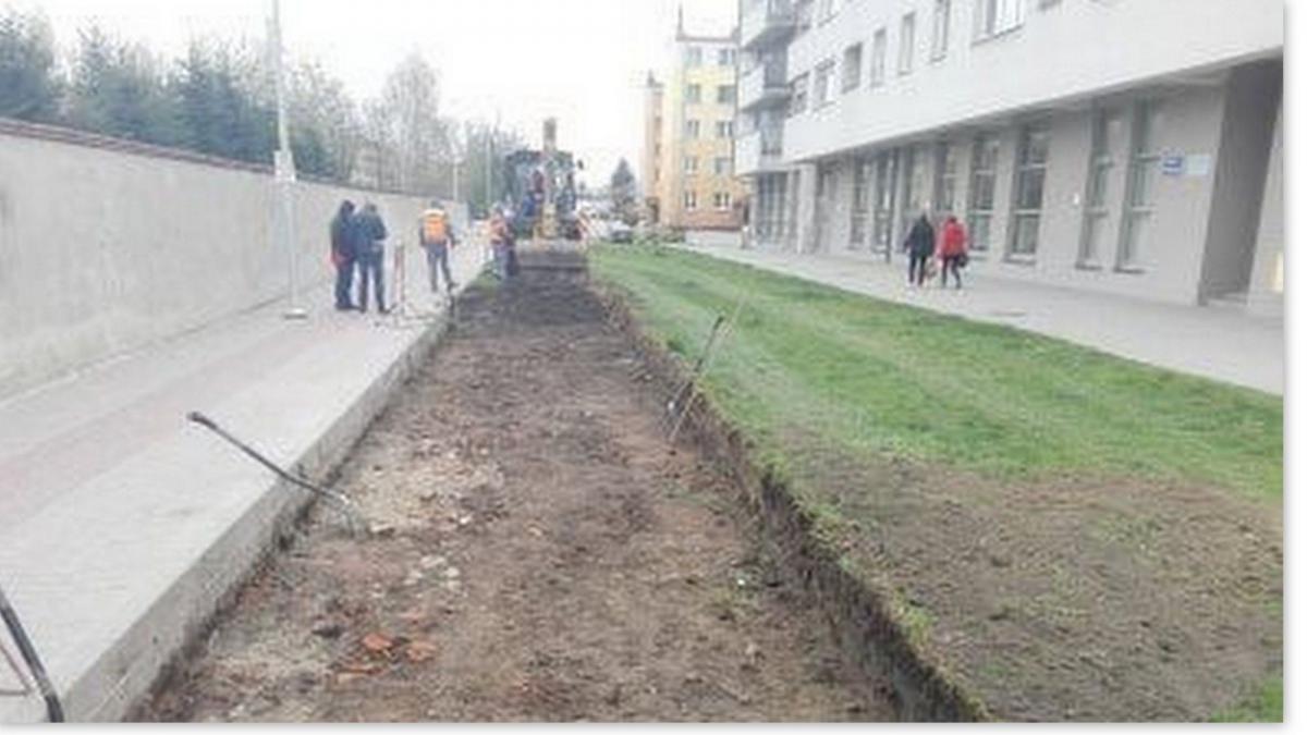 Prace wyglądały „poważnie”, a ich cel rodził wiele pytań ze strony mieszkańców miasta.