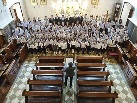 „Do Hymnu” ma popularyzować szacunek do Mazurka Dąbrowskiego. W konkursie wzięły udział m.in.dzieci ze Szkoły Podstawowej Sióstr Niepokalanek w Jarosławiu. <br/>fot.Bartłomiej Pacek
