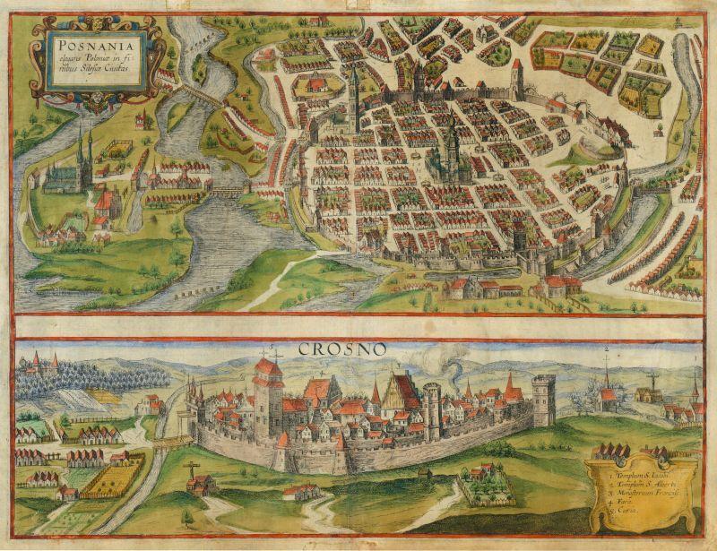 Atlas świata Civitates orbis terrarum był zbiorem map, planów i panoram miast. <br/>fot.materiały prasowe MNZP