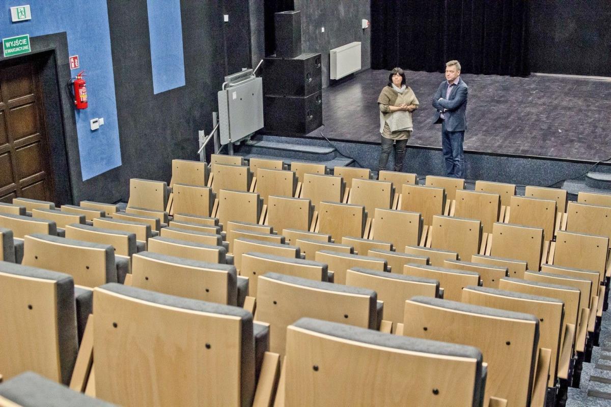 Nowa sala widowiskowa to prawdziwa perełka.<br/>fot.Bartłomiej Pacek