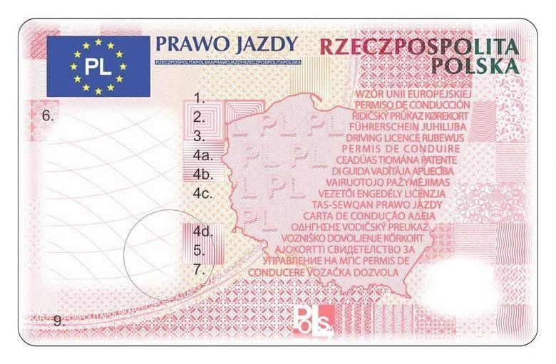 Od 4 marca br. obowiązuje nowy wzór prawa jazdy.<br/>fot.ze zbiorów własnych