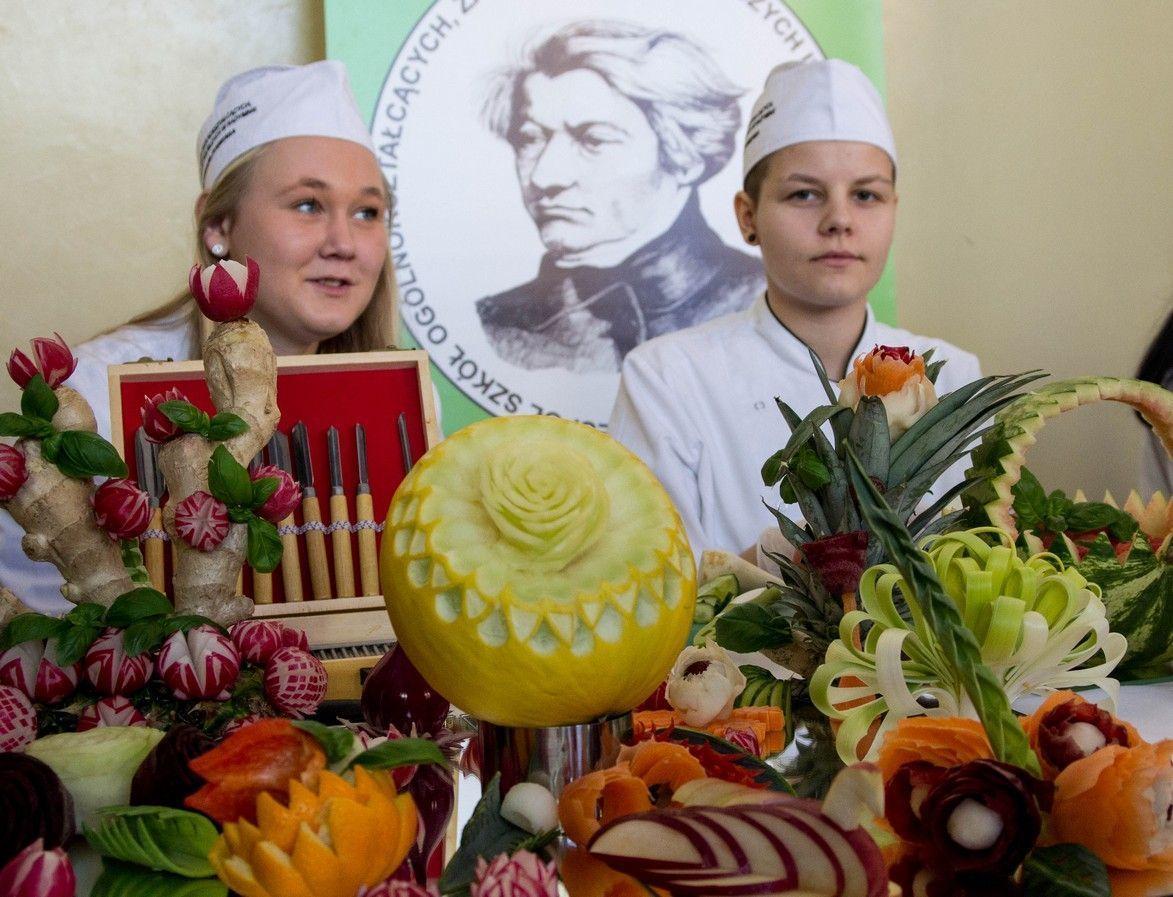 Stoisko Zespołu Szkół Ogólnokształcących Zawodowych i Rolniczych im. A. Mickiewicza w Radymnie mogło zachwycić.<br/>fot.Bartłomiej Pacek