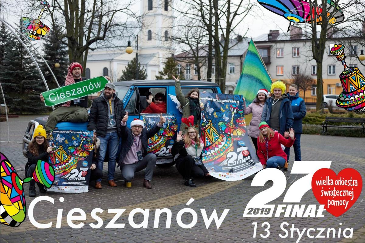 Wolontariuszy WOŚP spotkać będzie można we wszystkich miejscowościach gminy Cieszanów. 
