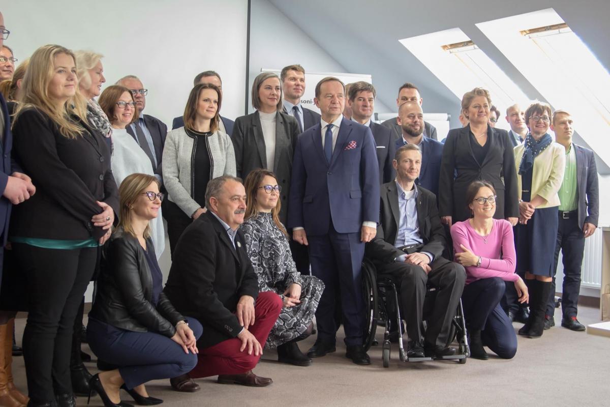 Uczestnicy spotkania w Jarosławiu<br/>fot.Bartłomiej Pacek