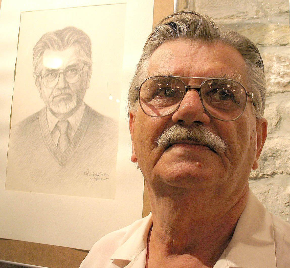 Edward Kmiecik to znakomity artysta plastyk, rysownik i dziennikarz. Od wielu lat był związany z Przemyślem, pracował m.in. w naszej redakcji.<br/>fot.zbiory własne