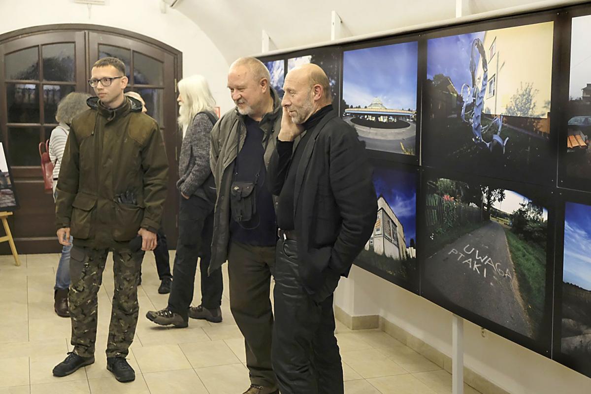 Wernisaż wystawy Wojciecha Gepnera w Małej Galerii Fotografii.  <br/>fot.Jacek Szwic
