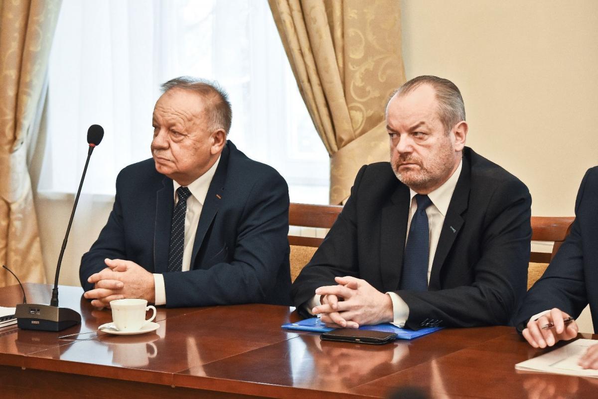 Jan Pączek (z lewej) i Marek Kudła. <br/>fot.Paweł Bugira